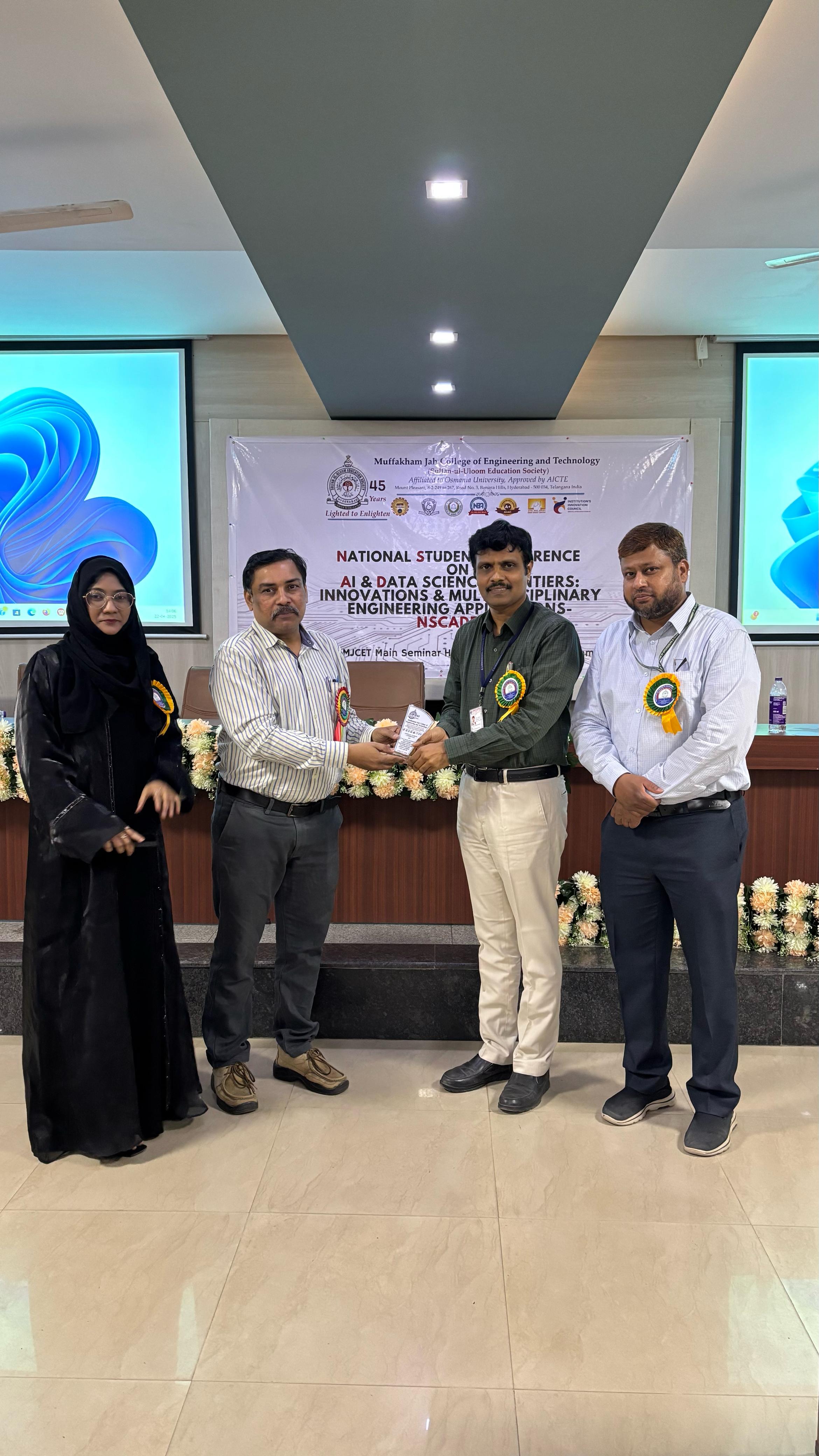 National Student Conference On AI & Data Science Frontiers-NSCADF'25