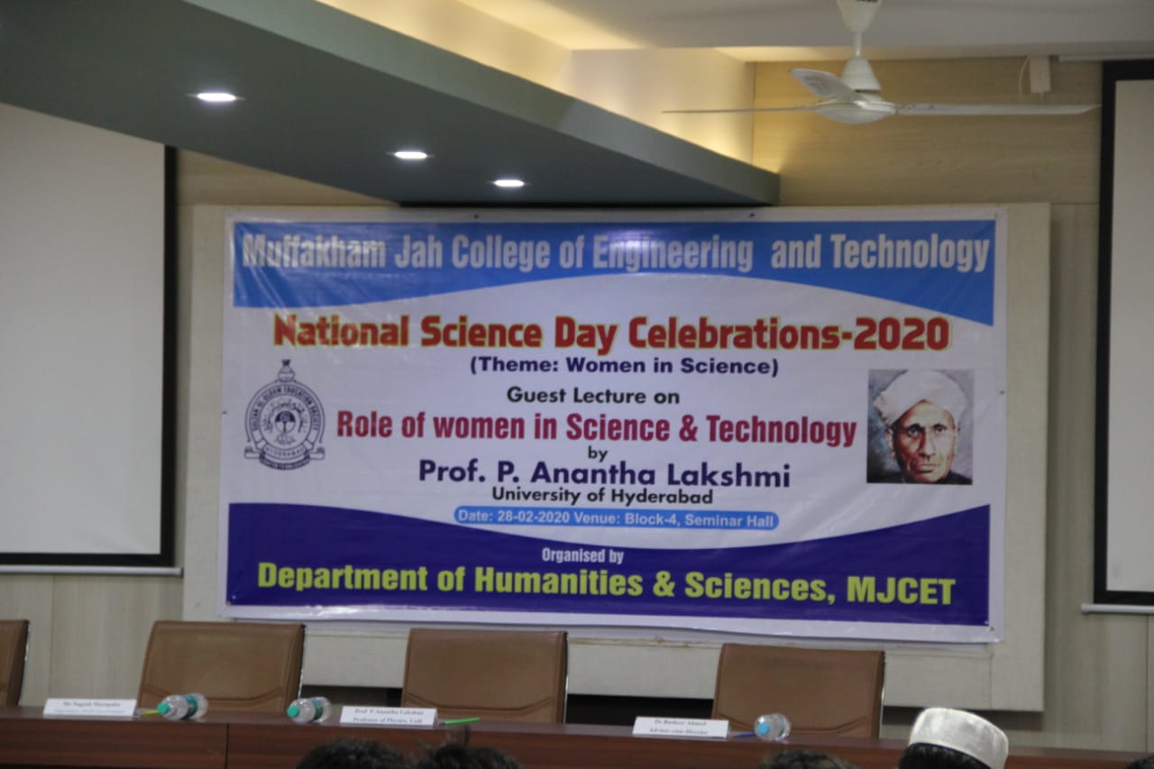 National Science Day Celebrations 2020