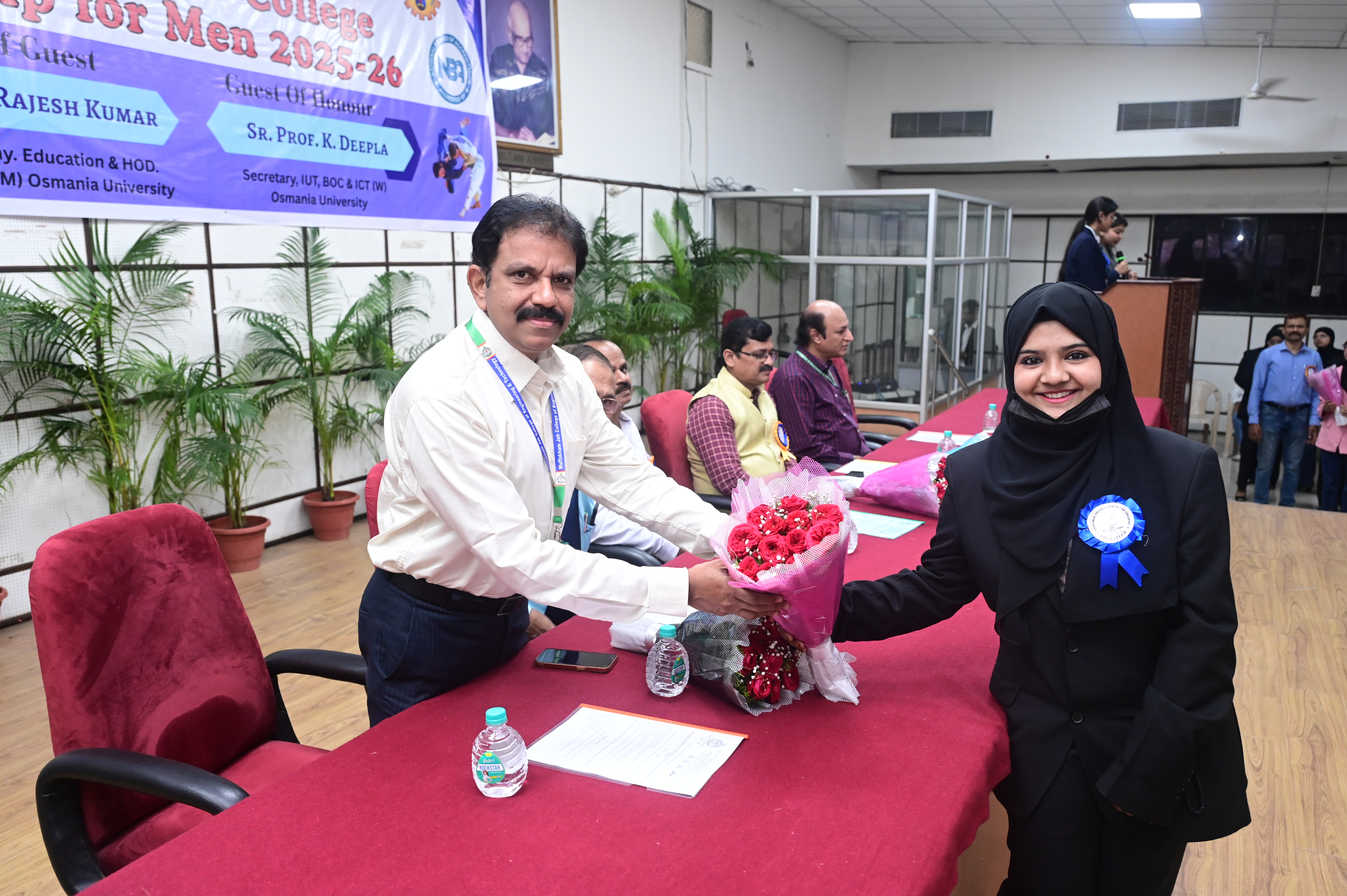 Osmania University Inter College Judo Championship 2025-26 at MJCET