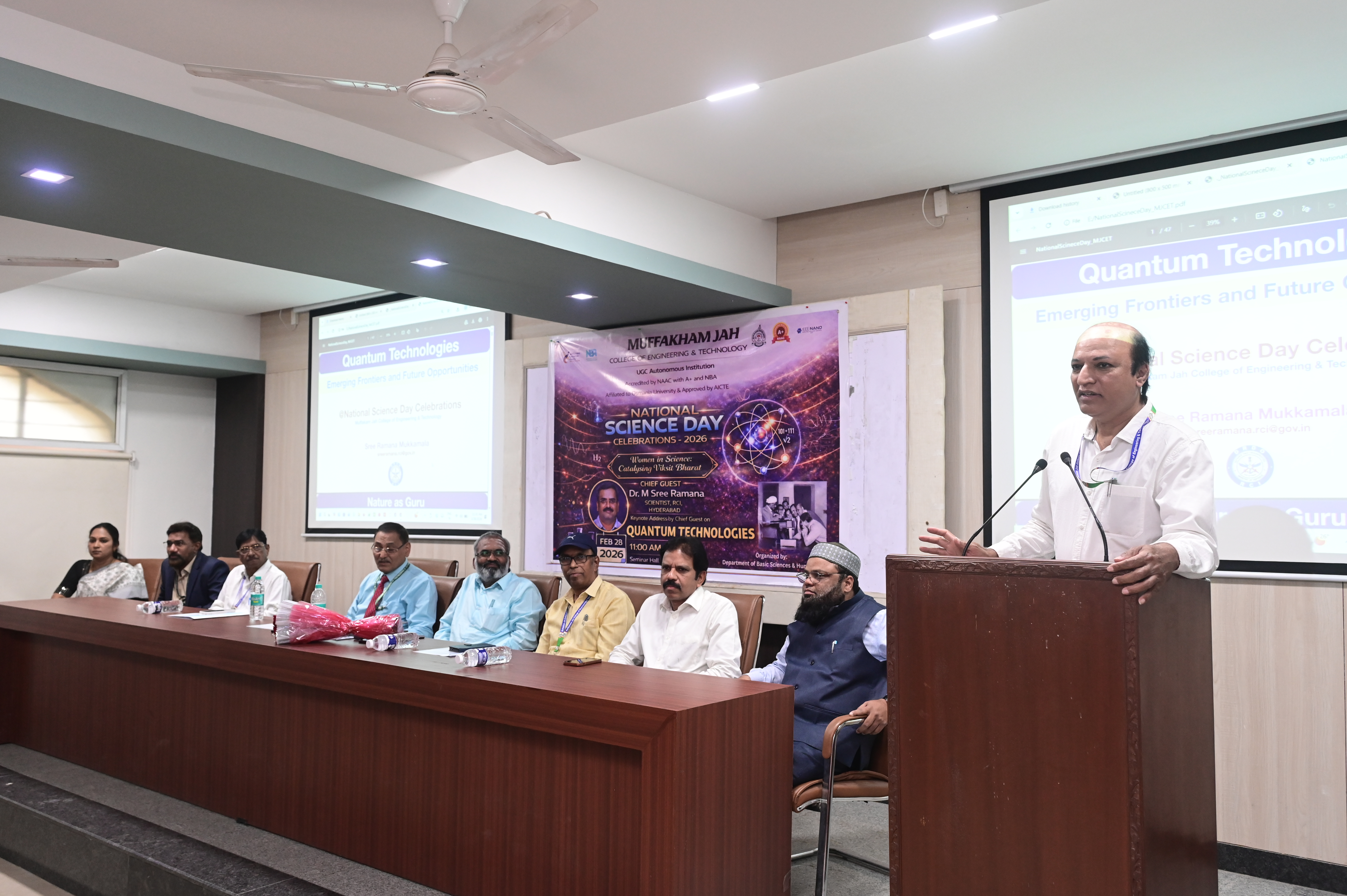 National Science Day Celebrations 2026