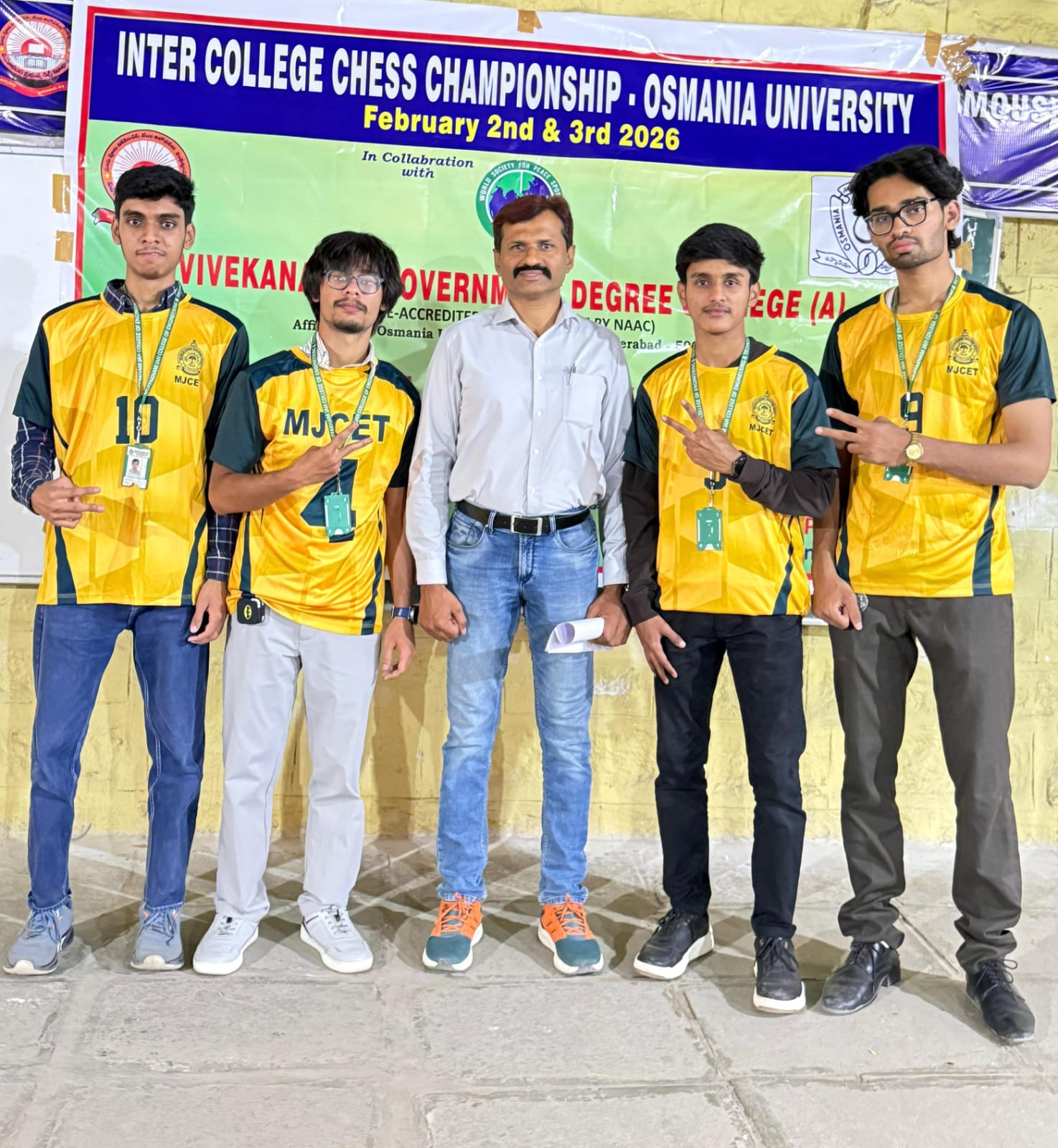 MJCET Chess Team