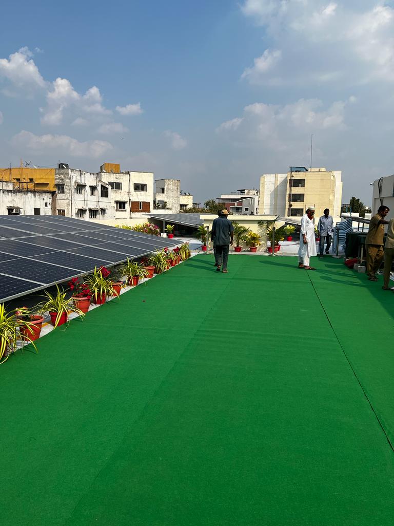 Inauguration of 100 kWp Solar PV Power Project 2022