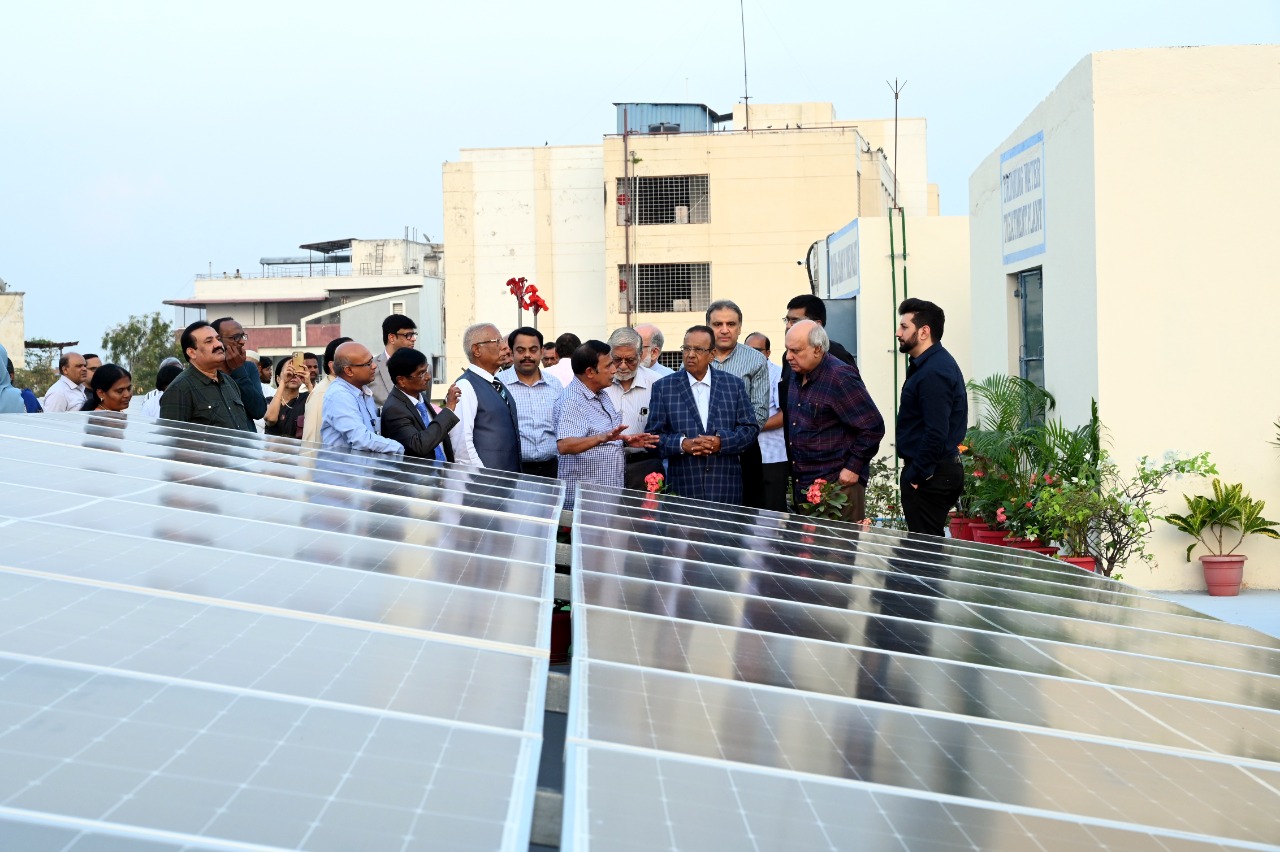 Inauguration of 100 kWp Solar PV Power Project 2022