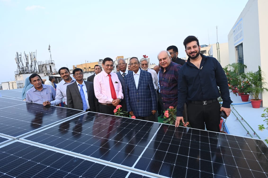 Inauguration of 100 kWp Solar PV Power Project 2022