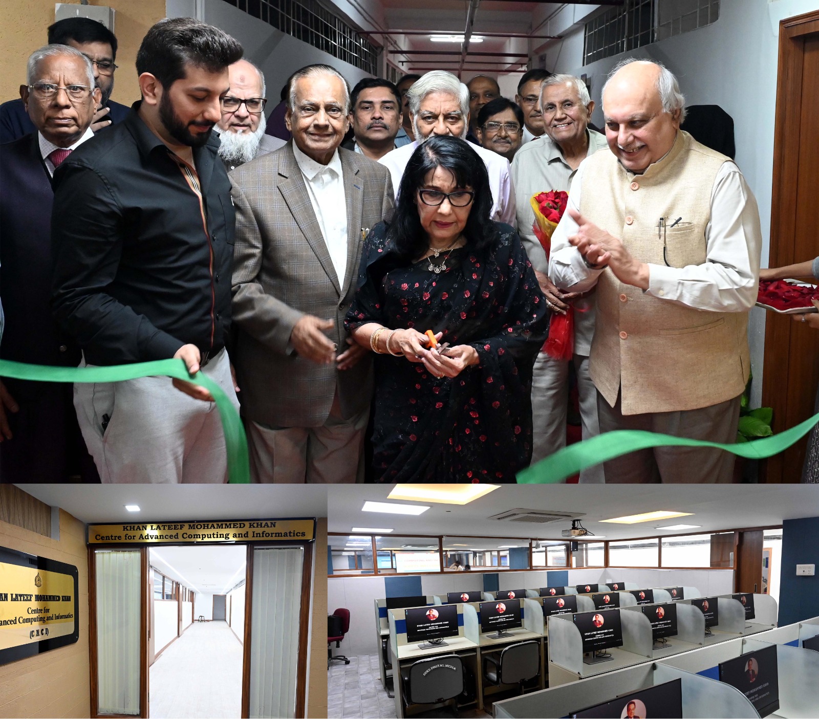 Inauguration of Khan Lateef Mohammed Khan Centre For Advanced Computing & Informatics