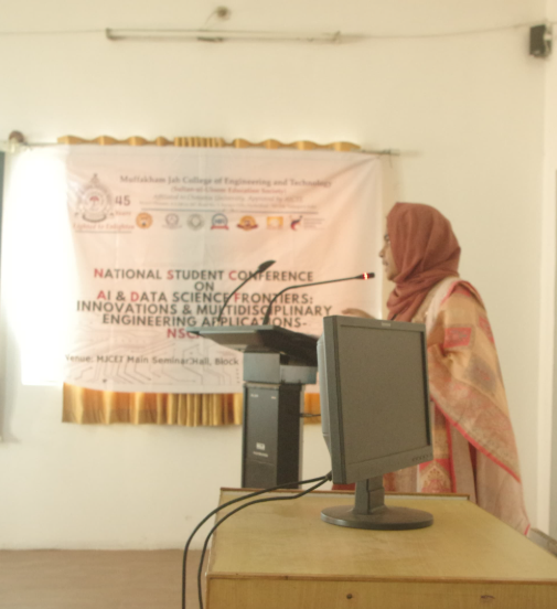 National Student Conference On AI & Data Science Frontiers-NSCADF'25 (English Section)